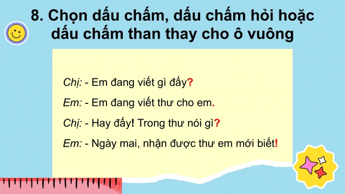 Giáo án điện tử tiếng Việt 2 kết nối Ôn tập cuối học kì 1 (Tiết 5 + 6)