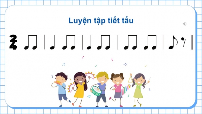 Giáo án điện tử Âm nhạc 9 cánh diều Bài 6 Tiết 1: Luyện đọc gam La thứ theo mẫu, Bài đọc nhạc số 3, Thế bấm hợp âm Rê thứ trên kèn phím, Bài hoà tấu số 3