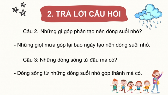 Giáo án điện tử Tiếng Việt 2 kết nối Bài 5: Giọt nước và biển lớn