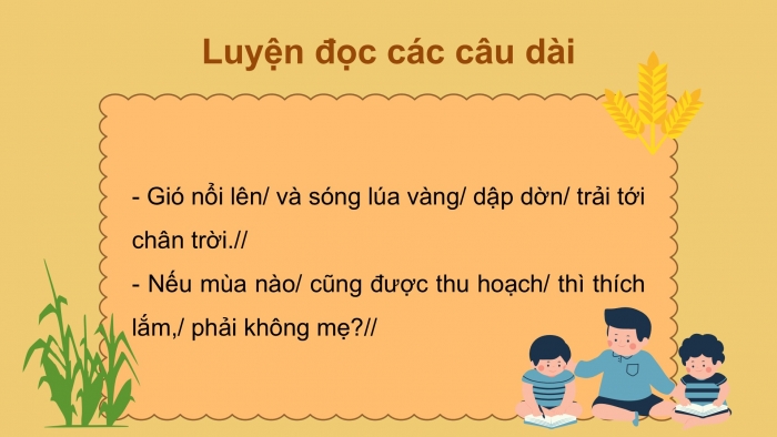 Giáo án điện tử Tiếng Việt 2 kết nối Bài 6: Mùa vàng