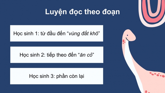 Giáo án điện tử Tiếng Việt 2 kết nối Bài 10: Khủng long