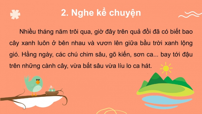 Giáo án điện tử Tiếng Việt 2 kết nối Bài 13: Kể chuyện Hạt giống nhỏ