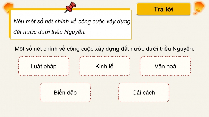 Giáo án điện tử Lịch sử và Địa lí 5 chân trời Bài 12: Triều Nguyễn