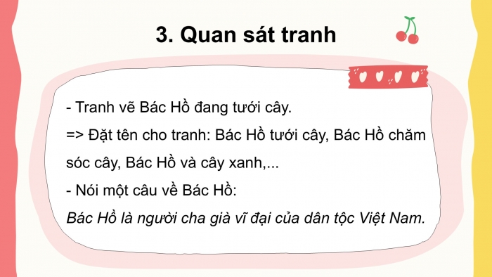 Giáo án điện tử Tiếng Việt 2 kết nối Bài 24: Mở rộng vốn từ về Bác Hồ và nhân dân