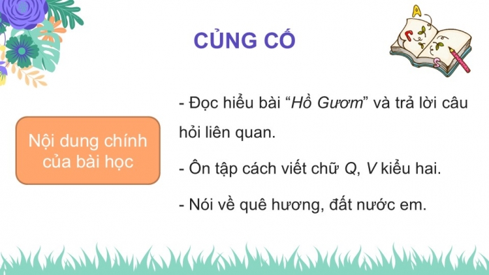 Giáo án điện tử Tiếng Việt 2 kết nối Bài 29: Nói về quê hương, đất nước em