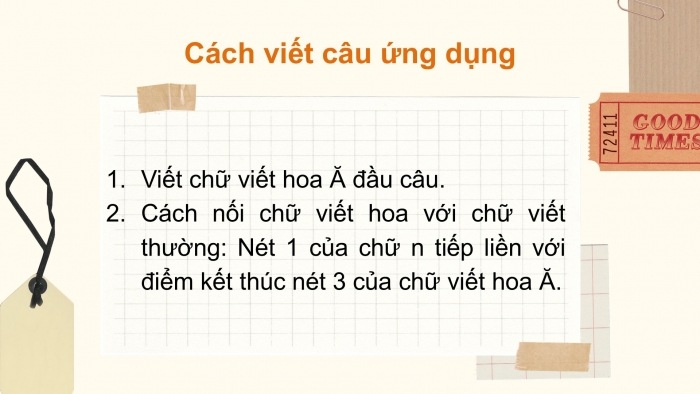 Giáo án điện tử Tiếng Việt 2 chân trời Bài 3: Viết chữ hoa Ă Â, Từ chỉ sự vật, Câu kiểu Ai là gì?