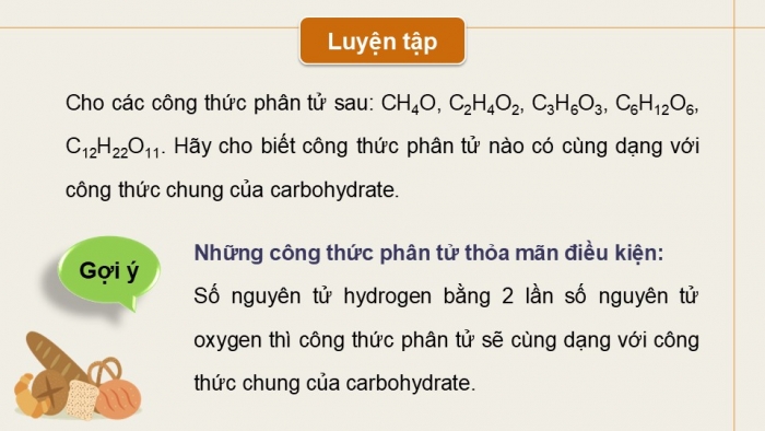 Giáo án điện tử KHTN 9 chân trời - Phân môn Hoá học Bài 27: Glucose và saccharose