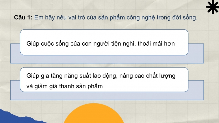 Giáo án điện tử Công nghệ 5 chân trời Bài Ôn tập Phần 1