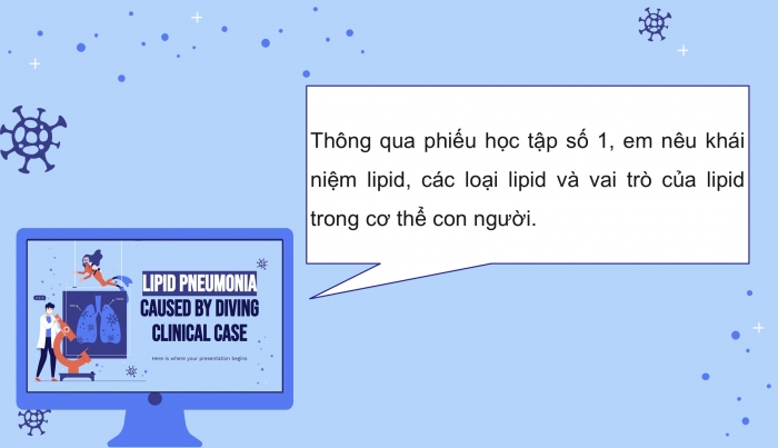 Giáo án điện tử KHTN 9 cánh diều - Phân môn Hoá học Bài 25: Lipid và chất béo