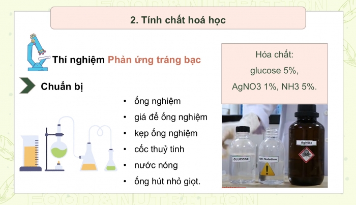 Giáo án điện tử KHTN 9 cánh diều - Phân môn Hoá học Bài 26: Glucose và saccharose