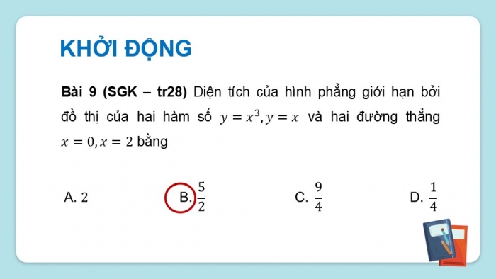 Giáo án điện tử Toán 12 chân trời Bài tập cuối chương IV