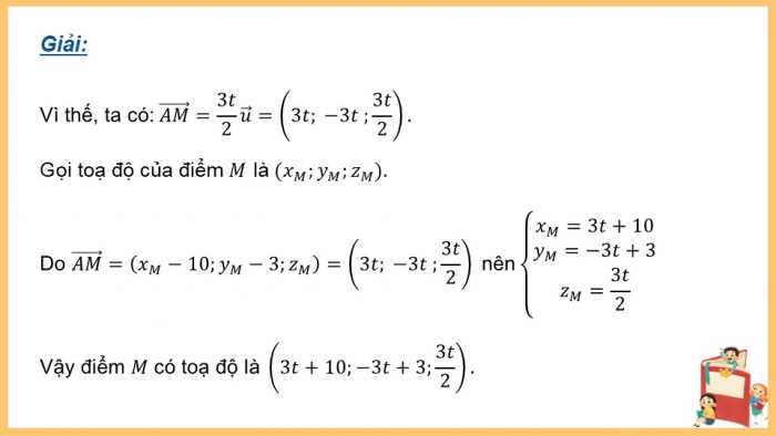 Giáo án điện tử Toán 12 cánh diều Bài 2: Phương trình đường thẳng (P2)