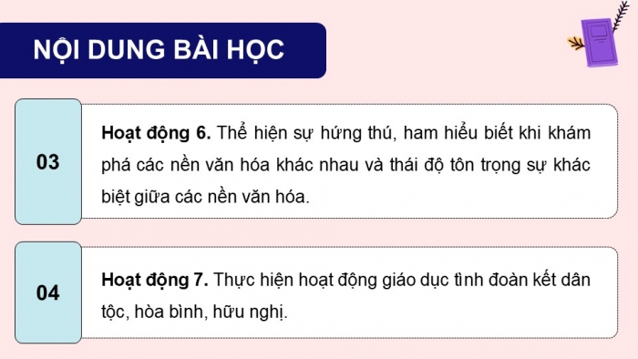 Giáo án điện tử Hoạt động trải nghiệm 12 kết nối Chủ đề 5 Tuần 2