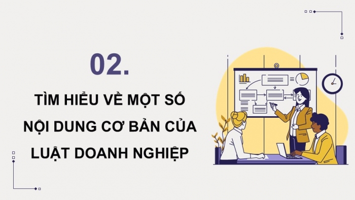 Giáo án điện tử chuyên đề Kinh tế pháp luật 12 cánh diều CĐ 2: Một số vấn đề về Luật Doanh nghiệp