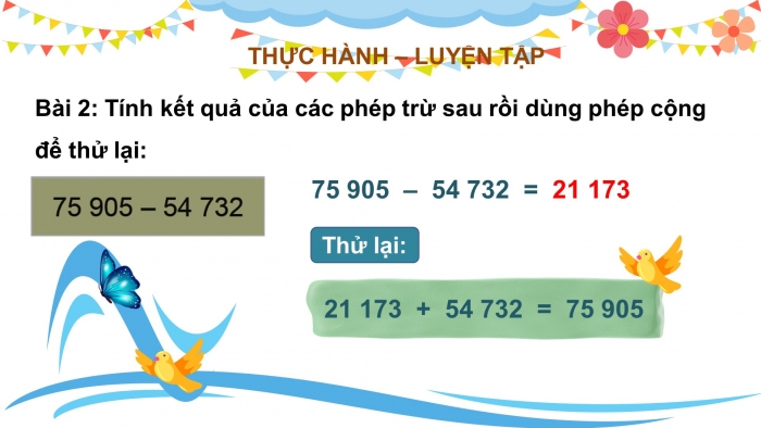 Giáo án điện tử toán 3 cánh diều bài 8: Luyện tập chung trang 81