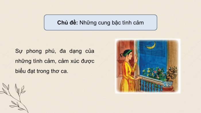 Giáo án điện tử Ngữ văn 9 chân trời Bài 8: Nỗi nhớ thương của người chinh phụ (Nguyên tác chữ Hán - Đặng Trần Côn, bản diễn Nôm - Phan Huy Ích)