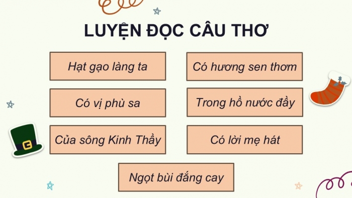 Giáo án điện tử Tiếng Việt 5 kết nối Bài 3: Hạt gạo làng ta