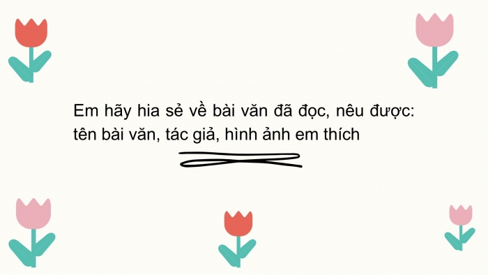 Giáo án điện tử Tiếng Việt 2 chân trời Bài 4: Viết bưu thiếp