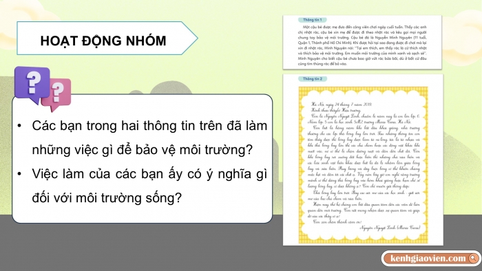 Giáo án điện tử Đạo đức 5 cánh diều Bài 7: Em bảo vệ môi trường sống