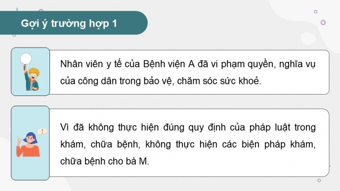 Giáo án điện tử Kinh tế pháp luật 12 kết nối Bài 12: Quyền và nghĩa vụ của công dân trong bảo vệ, chăm sóc sức khoẻ và bảo đảm an sinh xã hội