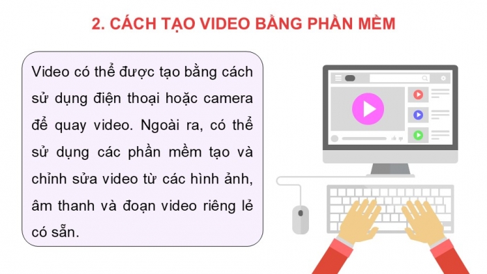 Giáo án điện tử Tin học 9 cánh diều Chủ đề E4 Bài 1: Giới thiệu phần mềm làm video