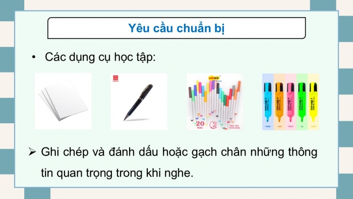 Giáo án điện tử Ngữ văn 12 cánh diều Bài 6: Nghe thuyết trình một vấn đề xã hội