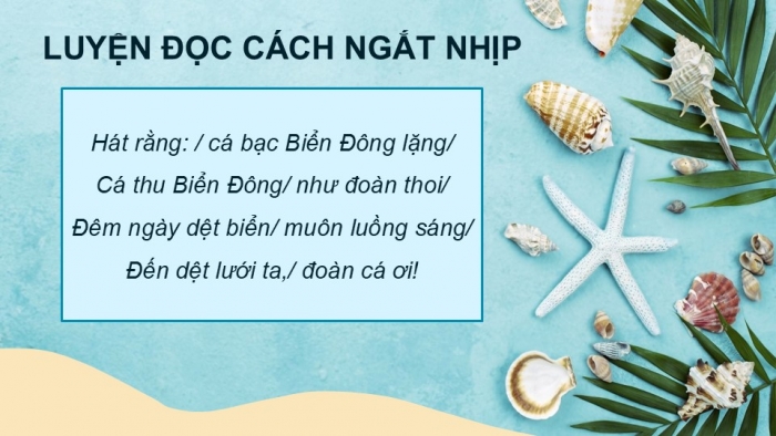 Giáo án điện tử Tiếng Việt 5 kết nối Bài 7: Đoàn thuyền đánh cá