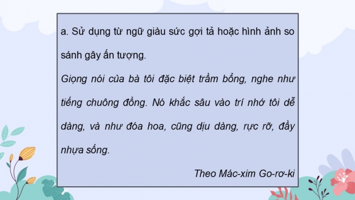 Giáo án điện tử Tiếng Việt 5 kết nối Bài 7: Đánh giá, chỉnh sửa bài văn tả người