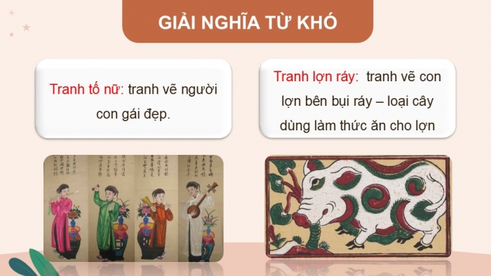 Giáo án điện tử Tiếng Việt 5 chân trời Bài 8: Tranh làng Hồ