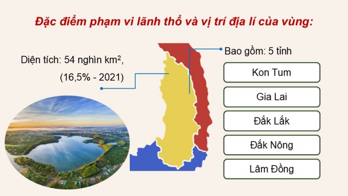 Giáo án điện tử Địa lí 9 kết nối Bài 17: Vùng Tây Nguyên