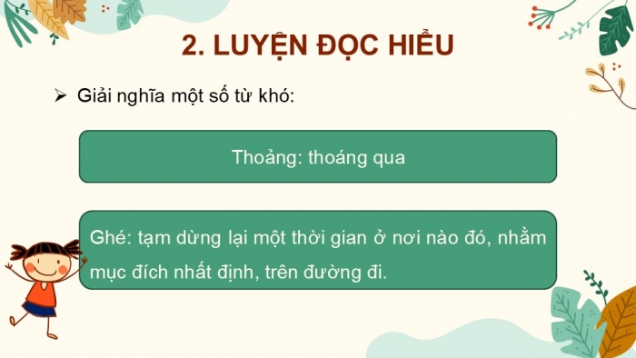 Giáo án điện tử Tiếng Việt 2 chân trời Bài 3: Đọc Cô giáo lớp em