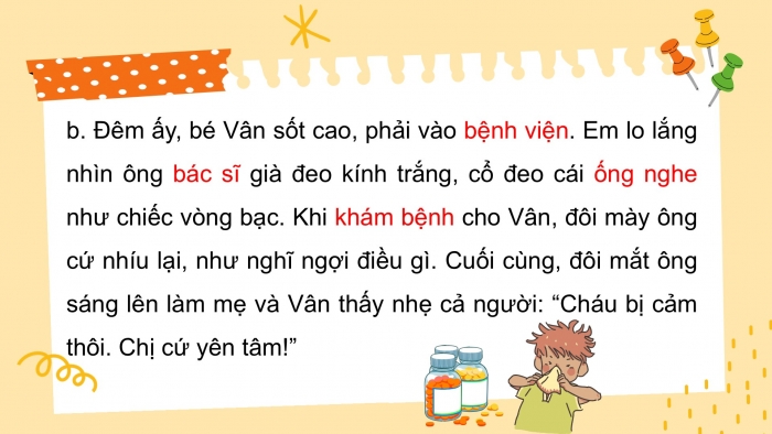 Giáo án điện tử Tiếng Việt 2 chân trời Bài 4: Mở rộng vốn từ Nghề nghiệp (tiếp theo), Đọc – kể Mẹ của Oanh