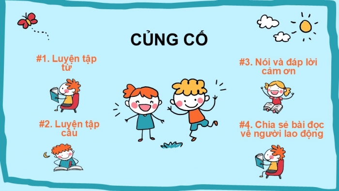 Giáo án điện tử Tiếng Việt 2 chân trời Ôn tập cuối học kì I - Ôn tập 1 (Tiết 3)