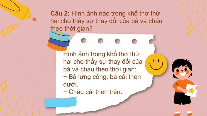 Giáo án điện tử Tiếng Việt 2 chân trời Ôn tập cuối học kì I - Ôn tập 2 (Tiết 1) Cánh cửa nhớ bà