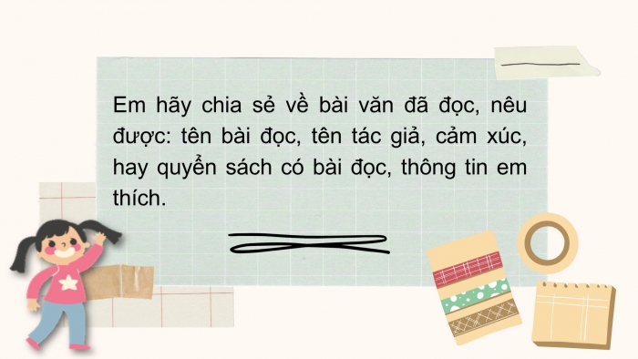 Giáo án điện tử Tiếng Việt 2 chân trời Bài 4: Luyện tập thuật việc được tham gia