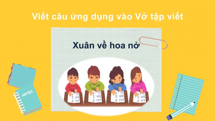 Giáo án điện tử Tiếng Việt 2 chân trời Bài 1: Viết chữ hoa X, Từ chỉ hoạt động, Dấu chấm than