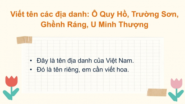 Giáo án điện tử Tiếng Việt 2 chân trời Ôn tập giữa học kì II - Ôn tập 1 (Tiết 2)