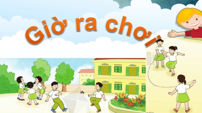 Giáo án điện tử Tiếng Việt 2 cánh diều Bài 4: Giờ ra chơi