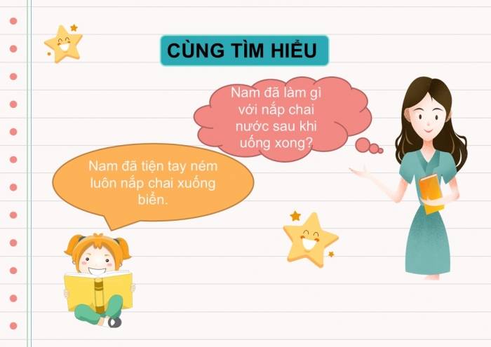 Giáo án điện tử Tiếng Việt 2 chân trời Bài 6: Đọc Cuộc giải cứu bên bờ biển, Nghe – viết Rừng trưa, Phân biệt d/gi, ch/tr, dấu hỏi/ dấu ngã