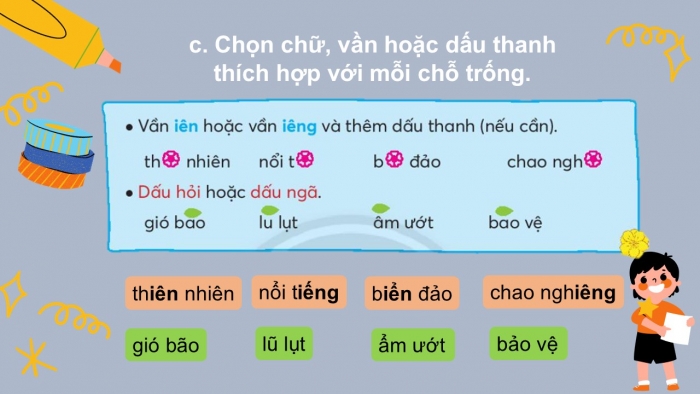 Giáo án điện tử Tiếng Việt 2 chân trời Ôn tập cuối học kì II - Ôn tập 2 (Tiết 2)