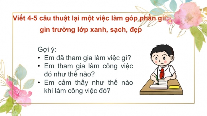 Giáo án điện tử Tiếng Việt 2 chân trời Đánh giá cuối học kì II (Tiết 3 + 4)