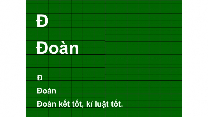 Giáo án điện tử Tiếng Việt 2 cánh diều Bài 6: Chữ hoa Đ