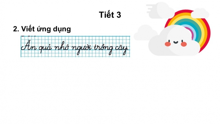 Giáo án điện tử tiếng Việt 2 kết nối Bài 3: Chữ hoa Ă Â, Kể chuyện Niềm vui của Bi và Bống