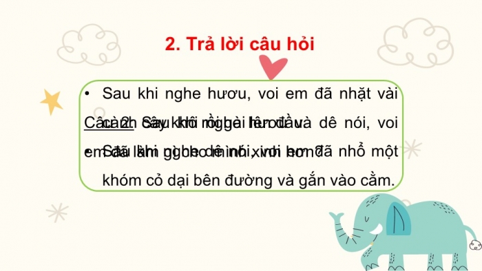 Giáo án điện tử tiếng Việt 2 kết nối Bài 5: Em có xinh không?