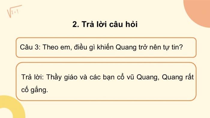 Giáo án điện tử tiếng Việt 2 kết nối Bài 6: Một giờ học