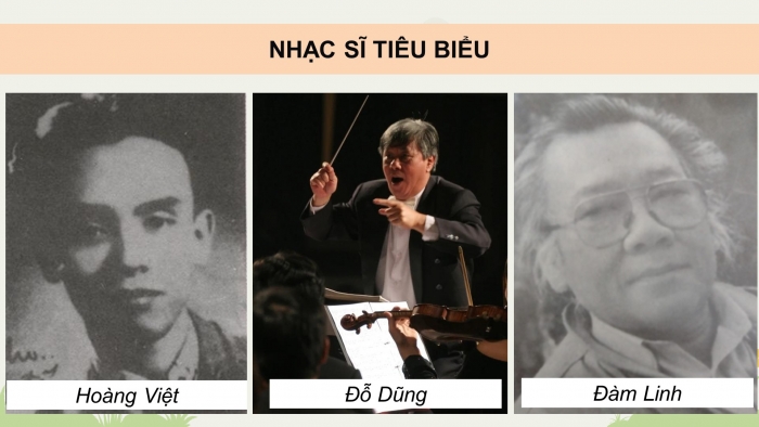 Giáo án điện tử Âm nhạc 9 chân trời Bài 8: Thường thức âm nhạc Một số thể loại nhạc đàn, Nghe nhạc Tình yêu của biển