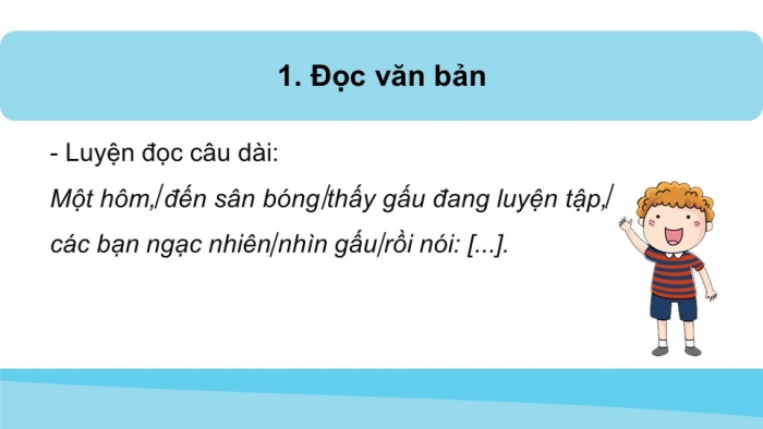 Giáo án điện tử tiếng Việt 2 kết nối Bài 8: Cầu thủ dự bị