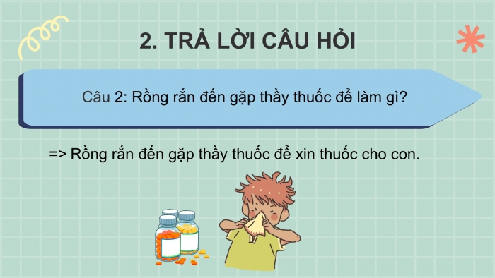 Giáo án điện tử tiếng Việt 2 kết nối Bài 23: Rồng rắn lên mây