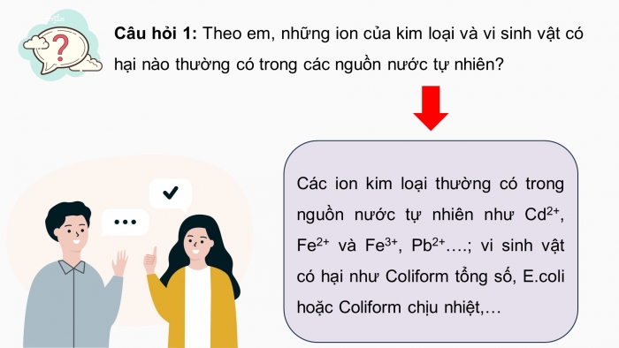 Giáo án điện tử chuyên đề Hoá học 12 cánh diều Bài 5: Tìm hiểu về xử lí nước