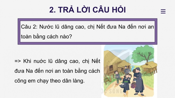 Giáo án điện tử tiếng Việt 2 kết nối Bài 25: Sự tích hoa tỉ muội